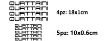 Kit Adesivi QUATTRINI 9pezzi