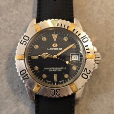 Orologio Lorenz Sub Professional 12286 Diver MRP 503.305 Quarzo ETA 955.114