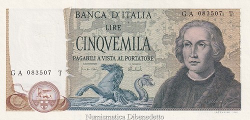 Repubblica 5000 lire - -,