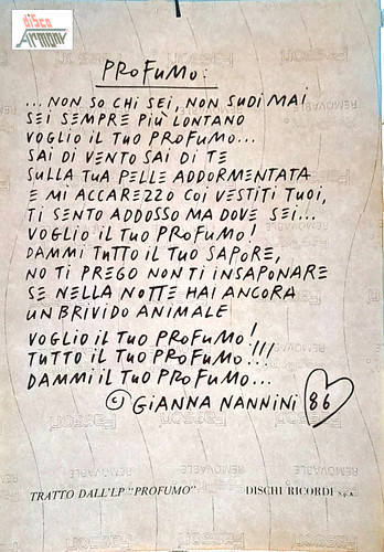 Gianna nannini profumoi - gianna,