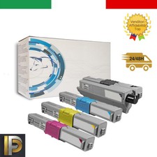 KIT 4 Toner compatibile per Oki C332DN MC363DN MD 363DN fino a 3500 COPIE