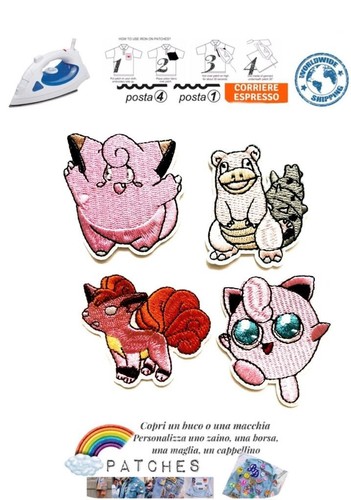 Lotto pokémon patch pink - lotto,