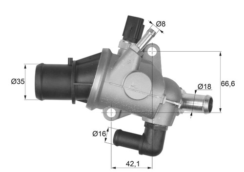 Valvola termostato alfa romeo - termostato,