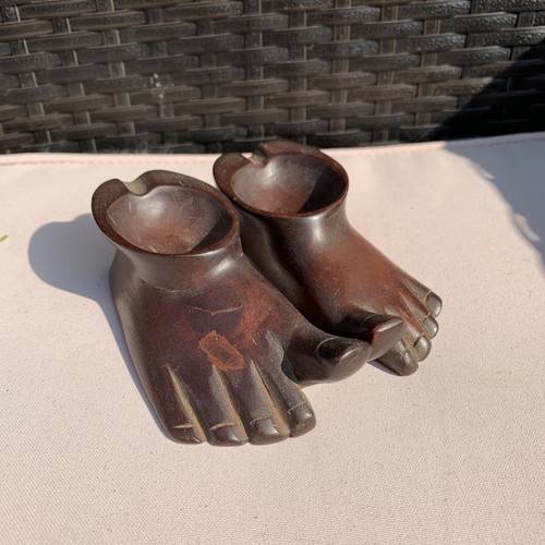 Posacenere vintage legno - in,