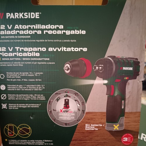 Trapano avvitatore parkside - trapano,