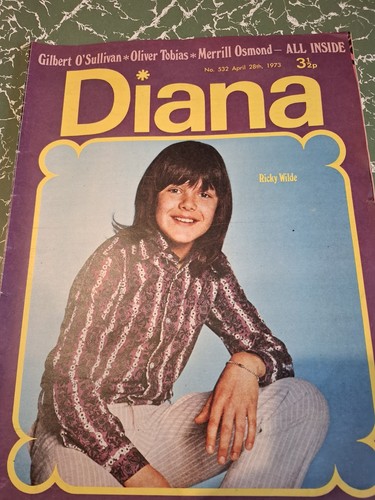 Ricky wilde cover - ricky, diana