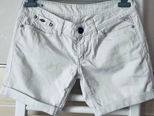 PANTALONCINI/SHORT JEANS BIANCO “ REPLAY “ DONNA TG 42(29)