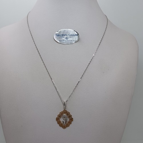 Collana donna con madonna - con,