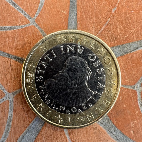 Moneta euro slovenija - moneta,