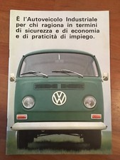 DEPLIANT VINTAGE,1970,Volkswagen,autoveicolo industriale,Furgone Camion auto car