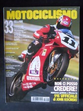 MOTOCICLISMO 6 1996 Bimota YB 11 1000 Ducati Monster 750 Yamaha TDM [G67-8]
