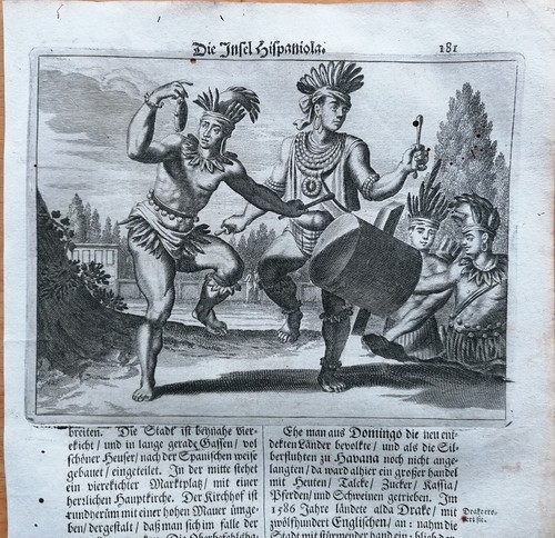 America hispaniola - america, (a)