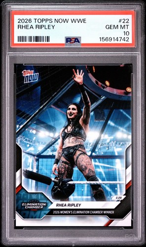2026 topps now wwe - 2026, rhea