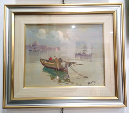 Quadro dipinto olio - a, tela