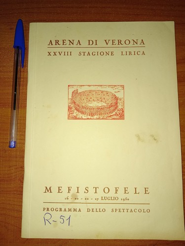 Arena verona mefistofele - di, verona,