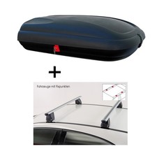 Box tetto BA320L carbonlook +