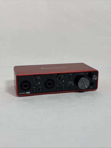 Focusrite scarlett 2i2 - scarlett, 3a