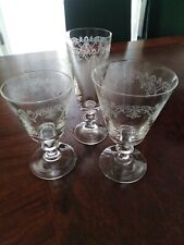 Bicchieri Cristallo Decorato