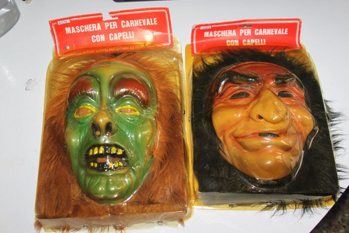 Maschera carnevale gomma - maschera,