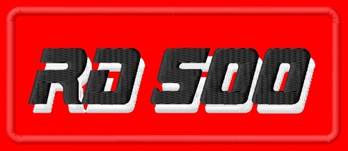 Toppa per tifosi yamaha 500 - toppa,