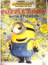 NEW MINIONS 2 PUZZLE book with