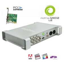 Matrox MXO2 LE I/O Box con Scheda PCIe HD-SDI XLR-Audio Calibrazione HDMI