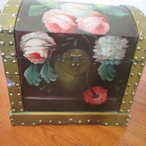 Baule vintage tole - baule,
