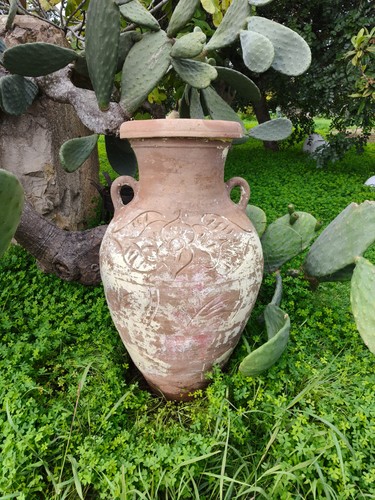 Grande anfora terracotta - , da