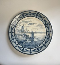 Assiette Sarreguemines décor