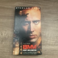 8MM VHS 1998 Nicolas Cage