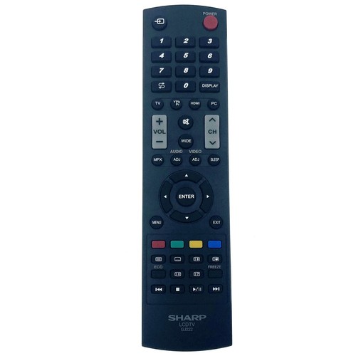 Telecomando lcd sharp - tv,