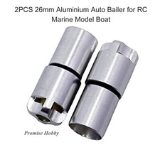 2PCS Bailer Auto Alluminio per
