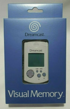 Scheda unità di memoria visiva originale Sega Dreamcast VMU MK-55120 PAL NUOVA COME NUOVA