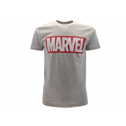 Shirt marvel logo grigia - logo,