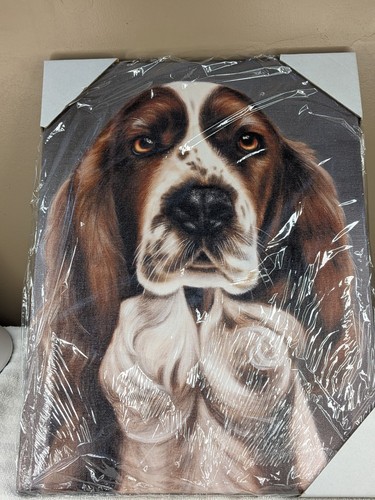 Basset hound canvas wall art - wall,