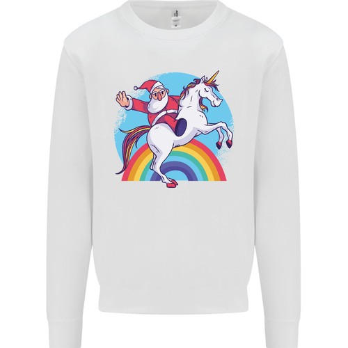 Babbo natale unicorno - babbo,