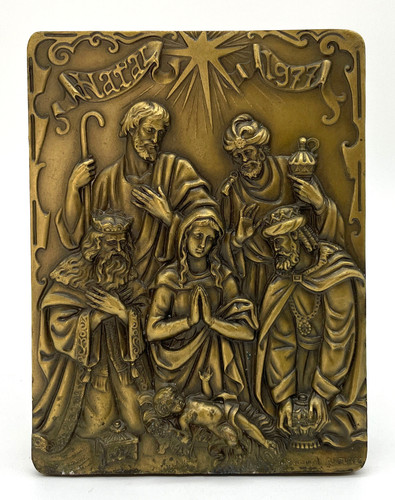 Medaglia bronzo natale - /, 1977