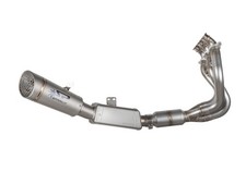 SCARICO COMPLETO EU5 BASSO GRID-O TITANIO SPARK PER TRIUMPH STREET TRIPLE 765 RS