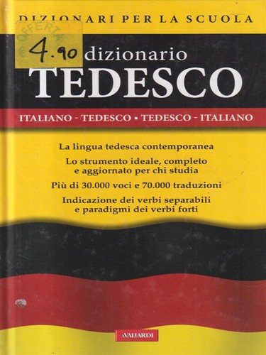 Dizionario tedesco italiano - italiano, aa