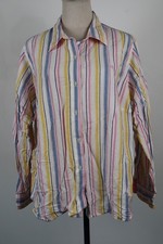 LAUREN RALPH LAUREN CAMICIA DONNA TG. 1X WOMAN SHIRT CASUAL VINTAGE COTONE LINO