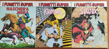 SATANIK KRIMINAL MASCHERA NERA - I FUMETTI SUPER di MAX BUNKER