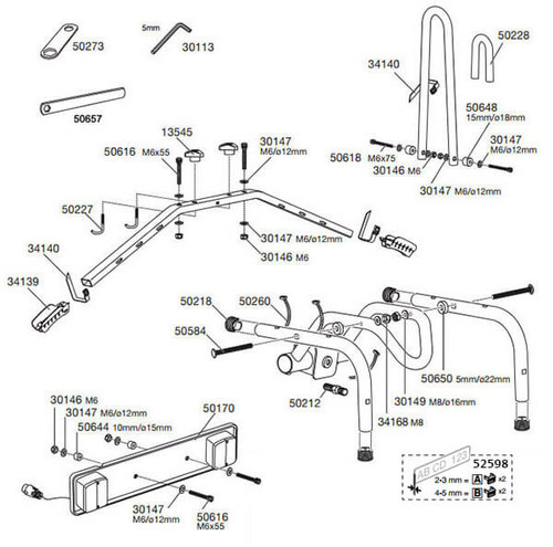 Thule 9402 9403 rideon - thule, /