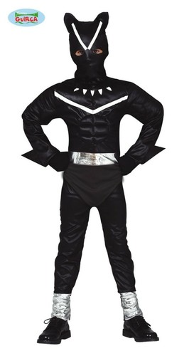 Costume tuta black panter - costume,