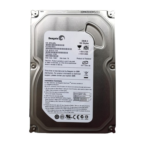 Disco rigido desktop seagate - disco,