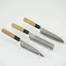 Lotto 3 coltelli giapponesi