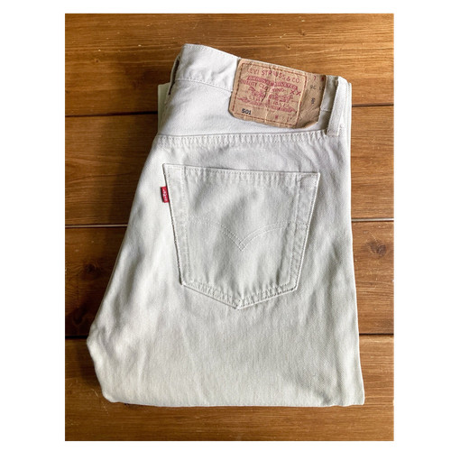 Jeans uomo levi 501 - 501, beige