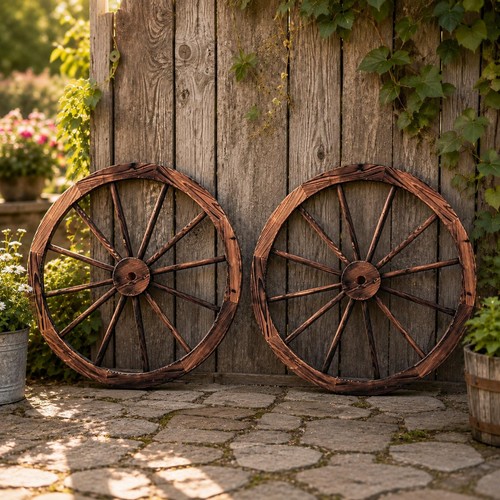 Set ruote carro giardino - 2,