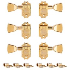 Kluson 3+3 Revolution Series Sintonizzatori attacco G, Oro