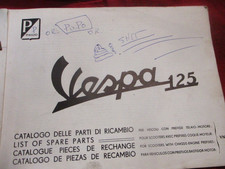Vespa 125 List Spare Parts