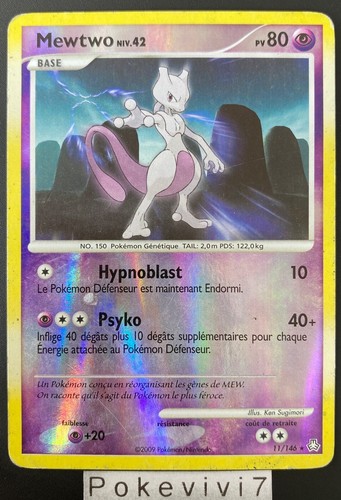 Carte pokemon mewtwo - carte,